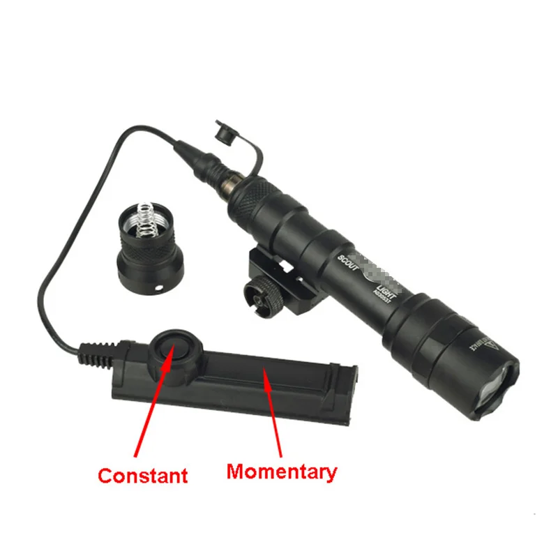 

Тактический фонарь SF M600B M600 разведчик с двойной функцией фонарь для страйкбольной винтовки охотничьего оружия