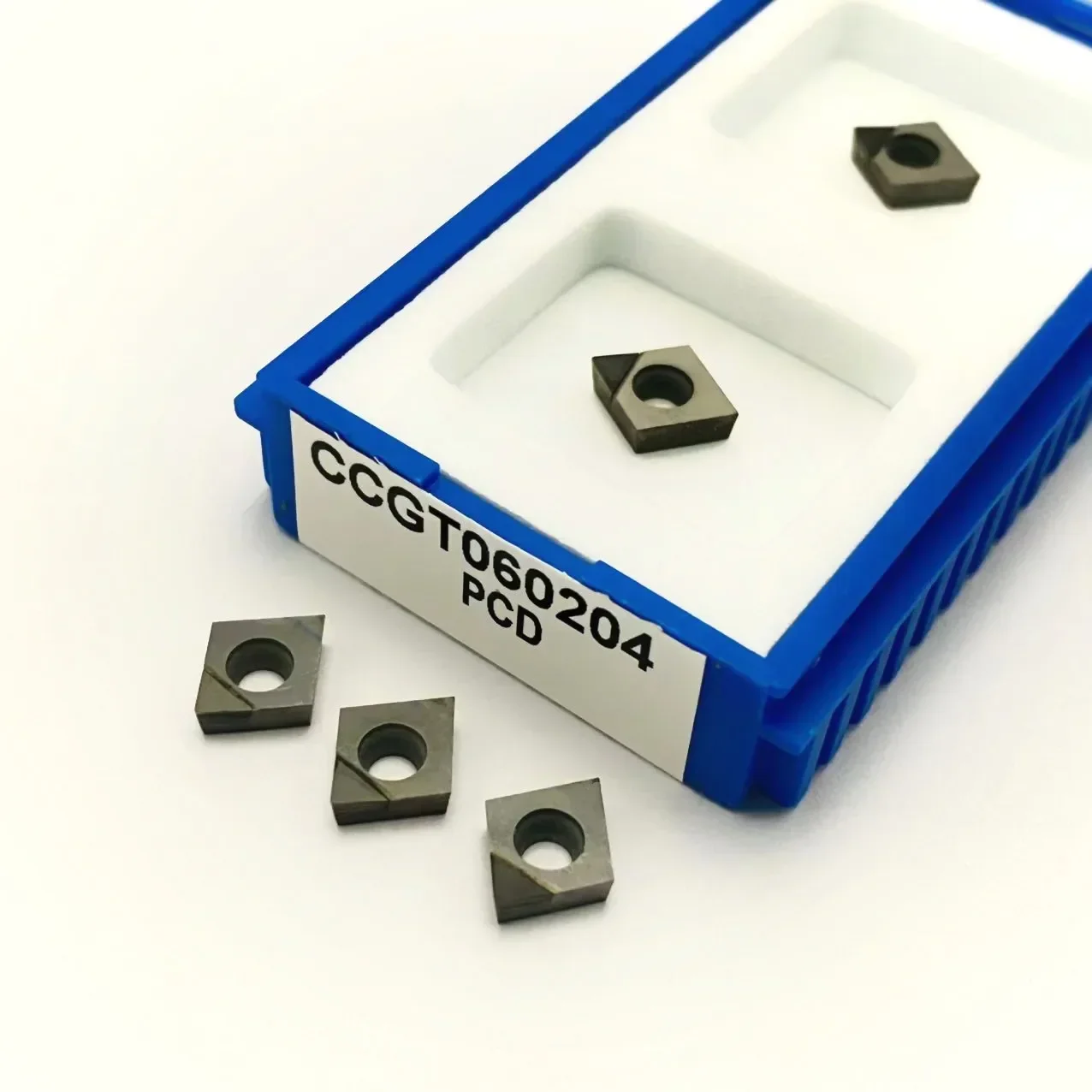 Алмазный токарный инструмент PCD CCGT 060202 060204 060208 для обработки медных и алюминиевых