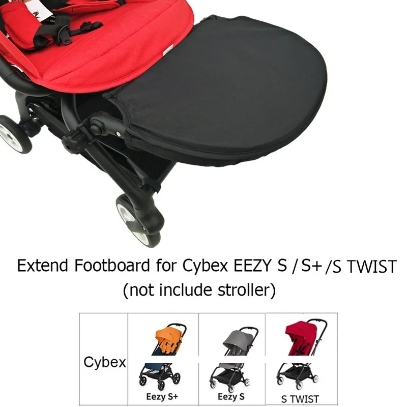Baby Stroller Accessories Seat Extend Board Adjustable Footboard Footrest ,Knapsack for Cybex EEZY S S+ S STWIST Baby Pram