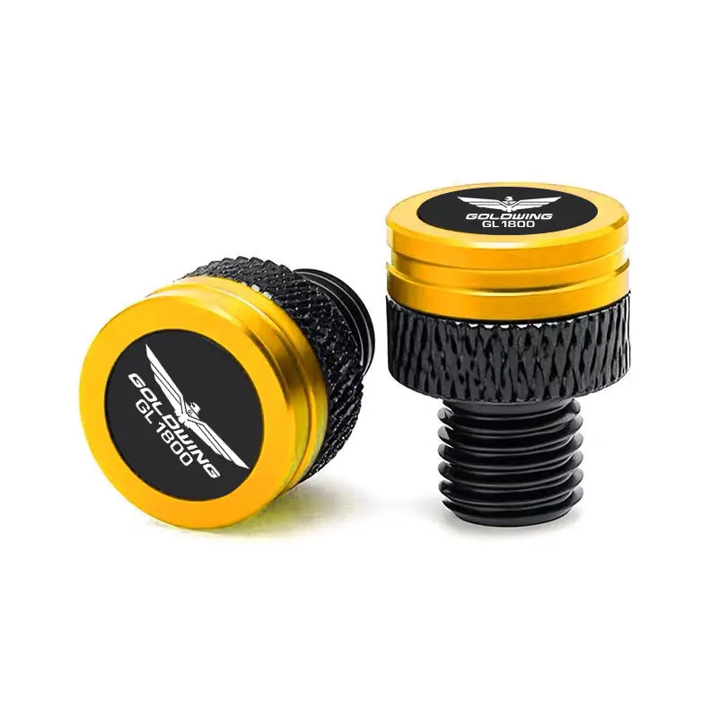 

Для HONDA Gold Wing 1800 GL1800 2001-2020 мотоцикла с ЧПУ, боковое зеркало заднего вида, крышка с отверстием, аксессуары