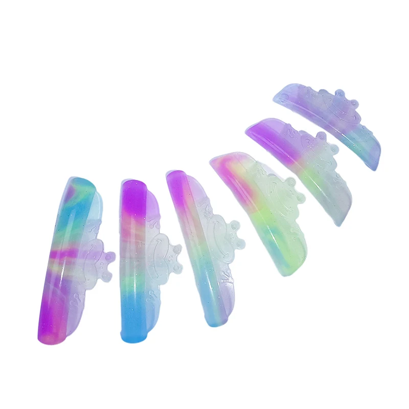 6 пар силиконовых подушечек для завивки ресниц в форме лягушки липкие стержни щит