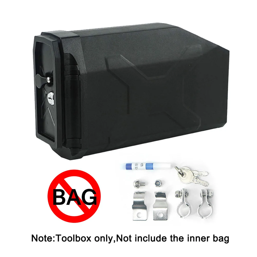 

Пластиковый ящик для мотоциклов Benelli TRK502 TRK 502 TRK-502, ящик для инструментов, 5 литров, левый боковой кронштейн 2016 2017 2018 2019 2020