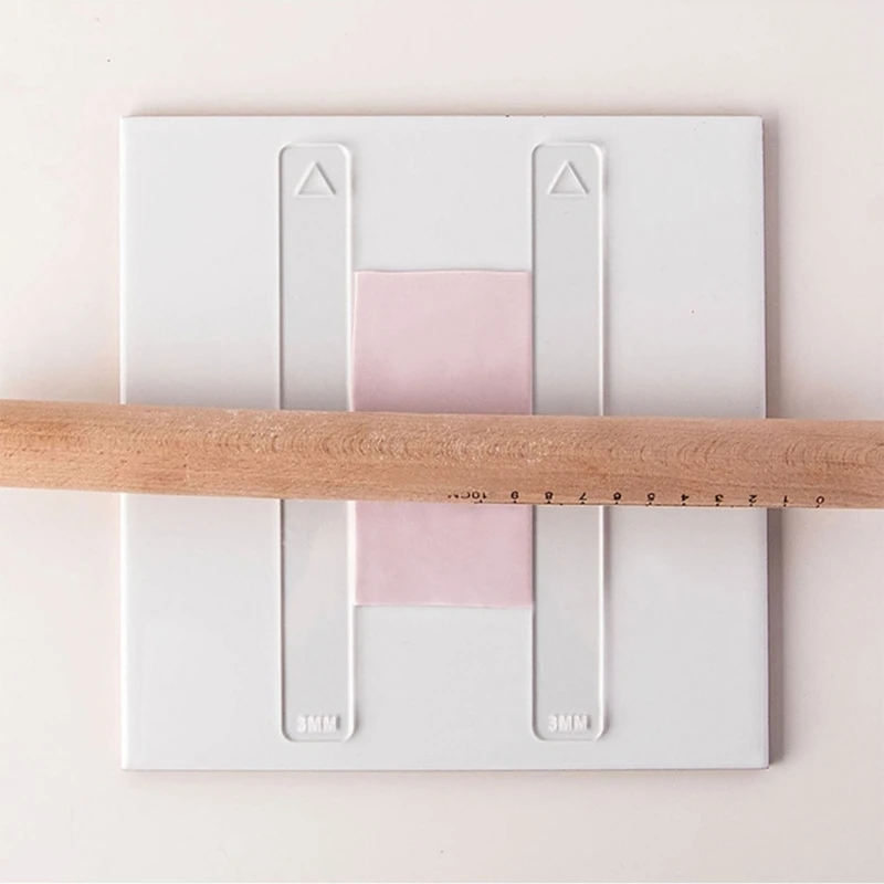 C63B Линейка толщины глины Направляющая глубины Гончарные инструменты Глиняный