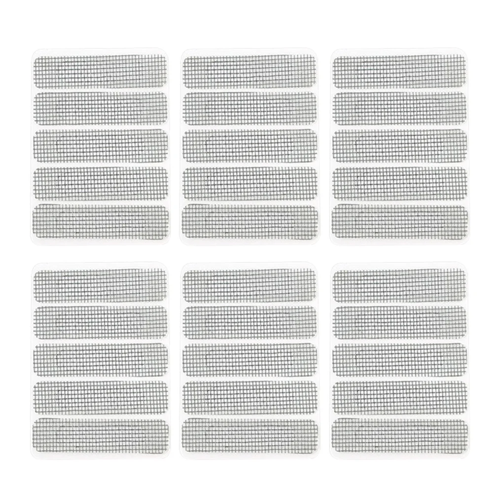 10Pcs Fiberglass Covering Mesh Stickers Mesh Sticker for Car Pool Screens