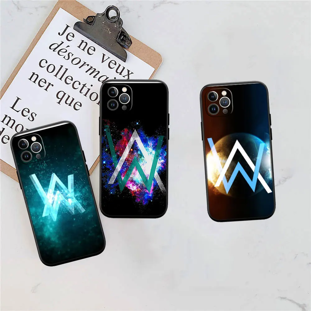 Мягкий чехол Alan Walker DJ для Samsung A03 Core 164 166 A6 A7 A8 A9 A01 A02S A03S A10S A20S A30S A40S A50S A70 A11 A12 Plus