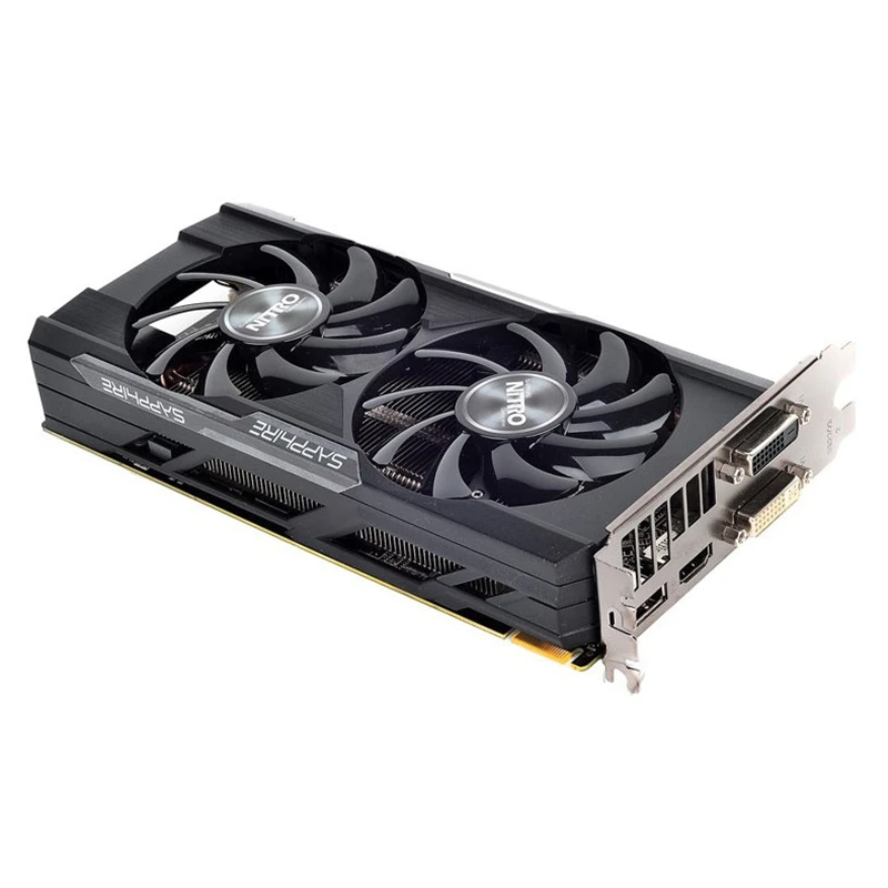 

R9 370 4gb placas de vídeo gpu amd radeon r7 370x r9370 r7 370x placas gráficas tela jogo de vídeo desktop computador pci-e