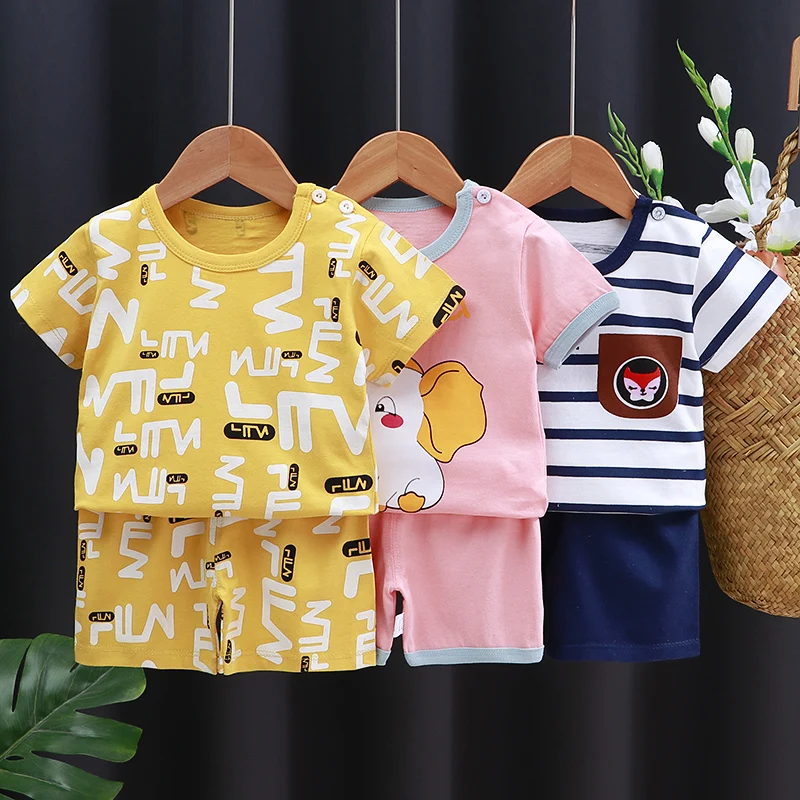 Baby Girl Clothes Boy Children's Clothing Sets Girls Suit Costume Boys Set Child Summer Babies Kids Mother Roupa De Bebe 2022