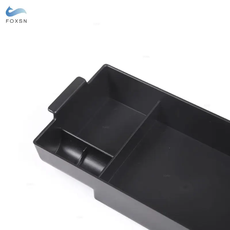 Черный подлокотник из АБС-пластика для стайлинга автомобиля с центральным