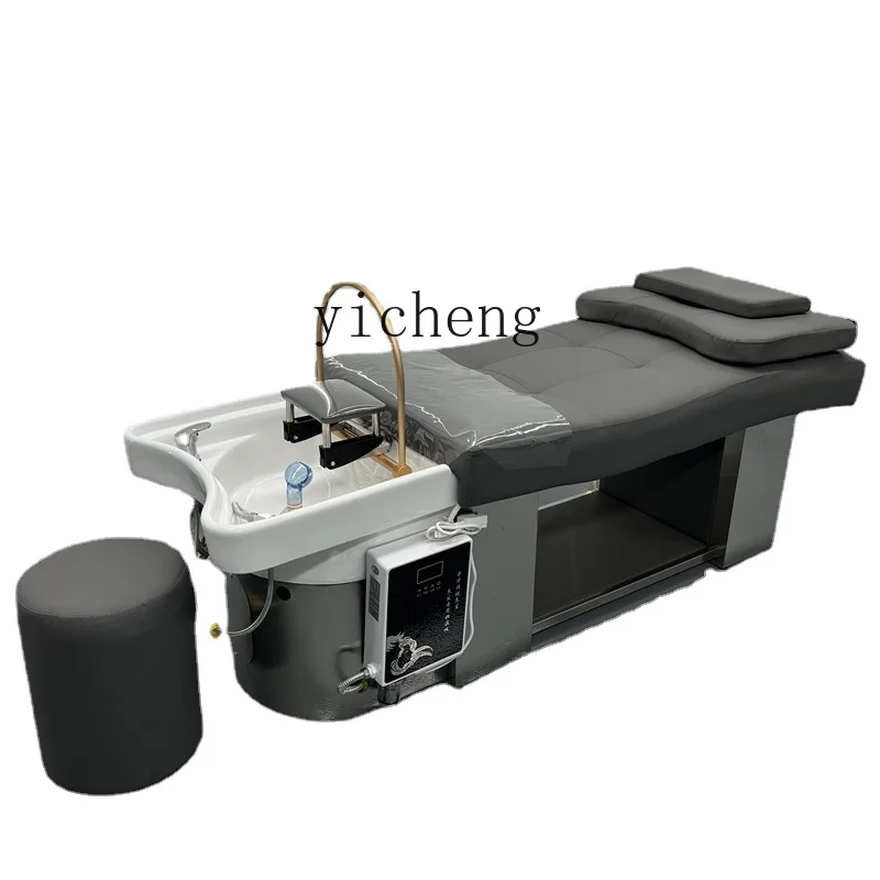 

ZC for Hair Salon Thai Shampoo Chair Flushing Bed Beauty and Hairdressing Water Circulation Fumigation Head Therapy Bed