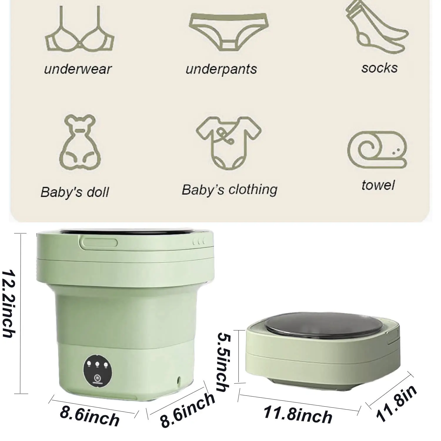 Купить Портативную Стиральную Машину Мини Ведро