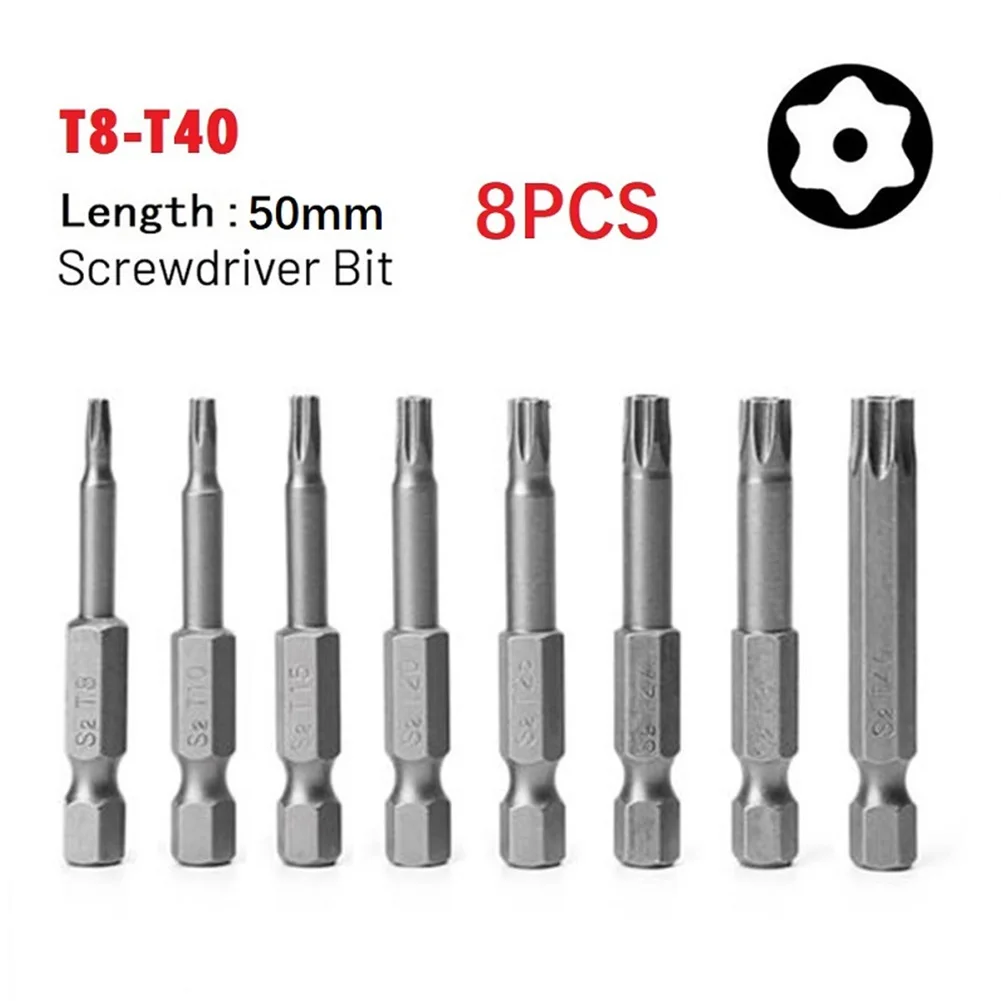 

Drill Bit Screwdriver 1/4\" Hand Tools 50mm Drill Bit Flat Head Hex Screw Driver Bits Tools & Workshop Equipment
