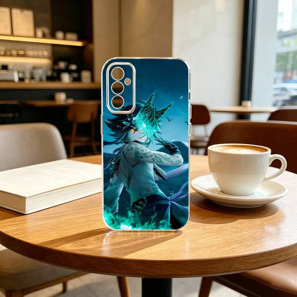 Чехол для телефона Game Xiao G-Genshins Impact, прозрачный силиконовый мягкий чехол для Samsung A10,12,20,21S,30,31,40,50,51,52,70,71 (art.: 3920da87b7cff) - 3920da87b7cff