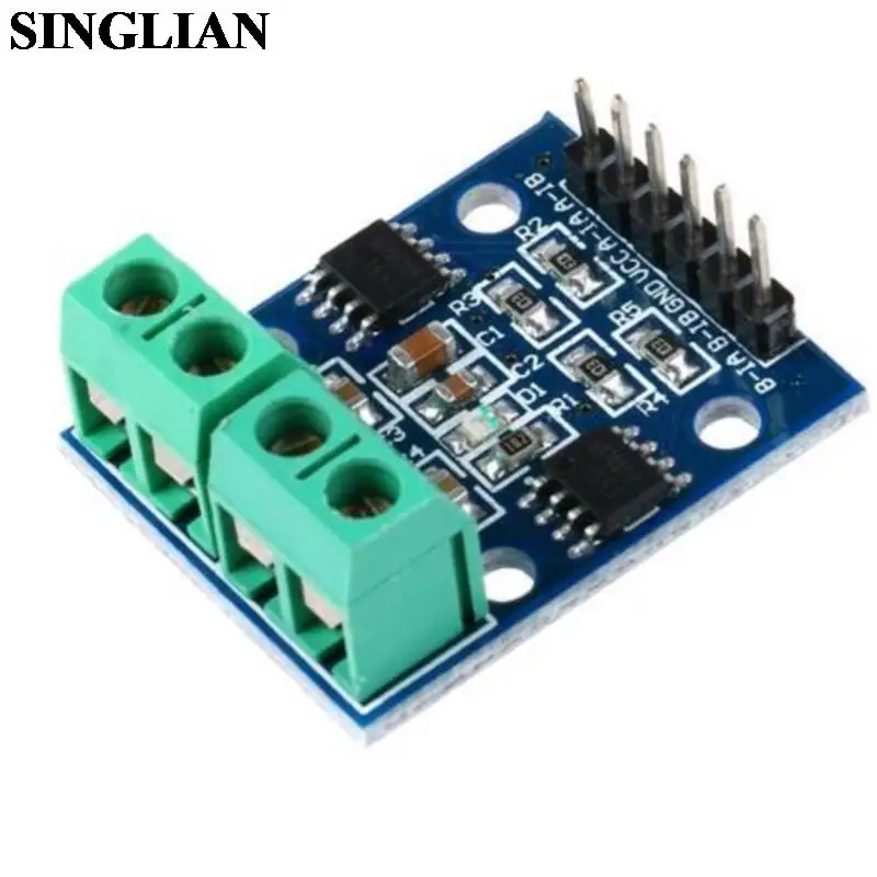 Двухканальная плата привода мотора HG7881 HG7881CP, модуль привода мотора для Arduino