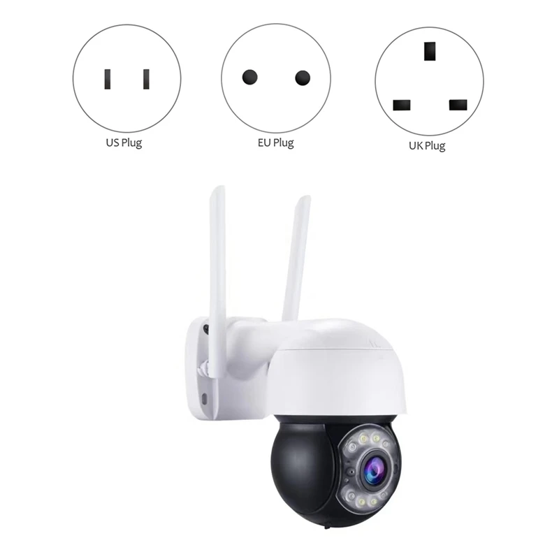 

Wireless IP Camera Wifi Outdoor Waterproof Video Camera PTZ Remote Control Two Way Audio Home Security Monitor