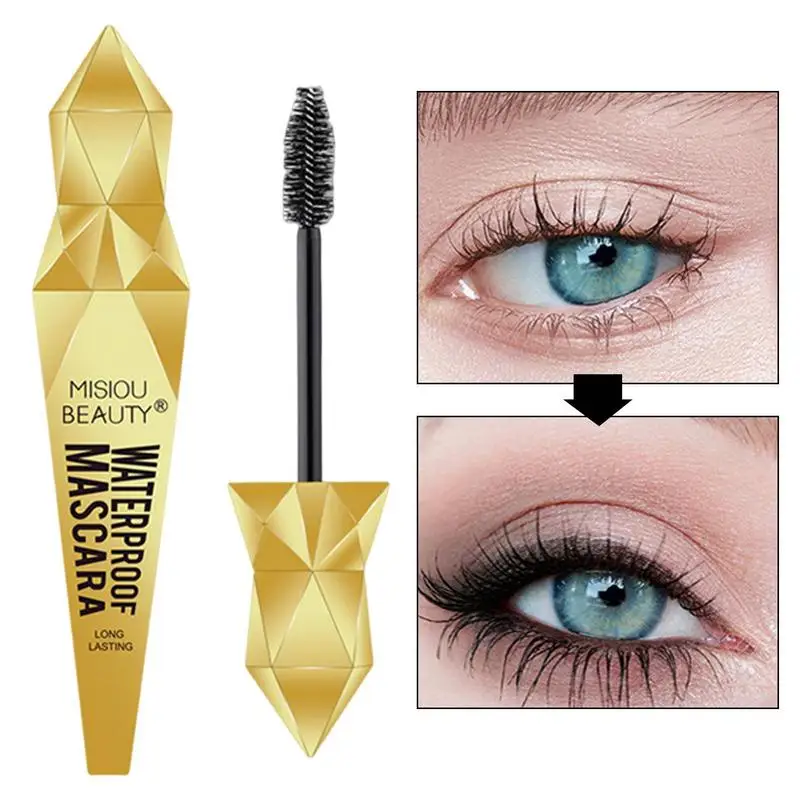 

Curling Mascara Black Thick Lash Mascara Cream Waterproof Eyelash Makeup Lasting Mascara Mild Female Moisturizing Cosmetics
