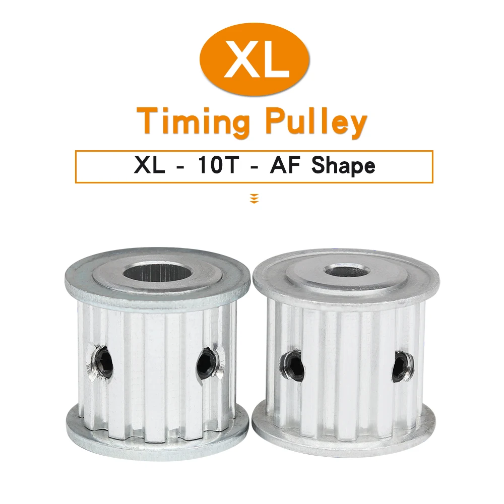 

XL-10T Timing Pulley Bore Size 4/5/6/6.35 mm Aluminium Belt Pulley Teeth Pitch 5.08 mm Match With Width 15 mm XL Rubber Belt