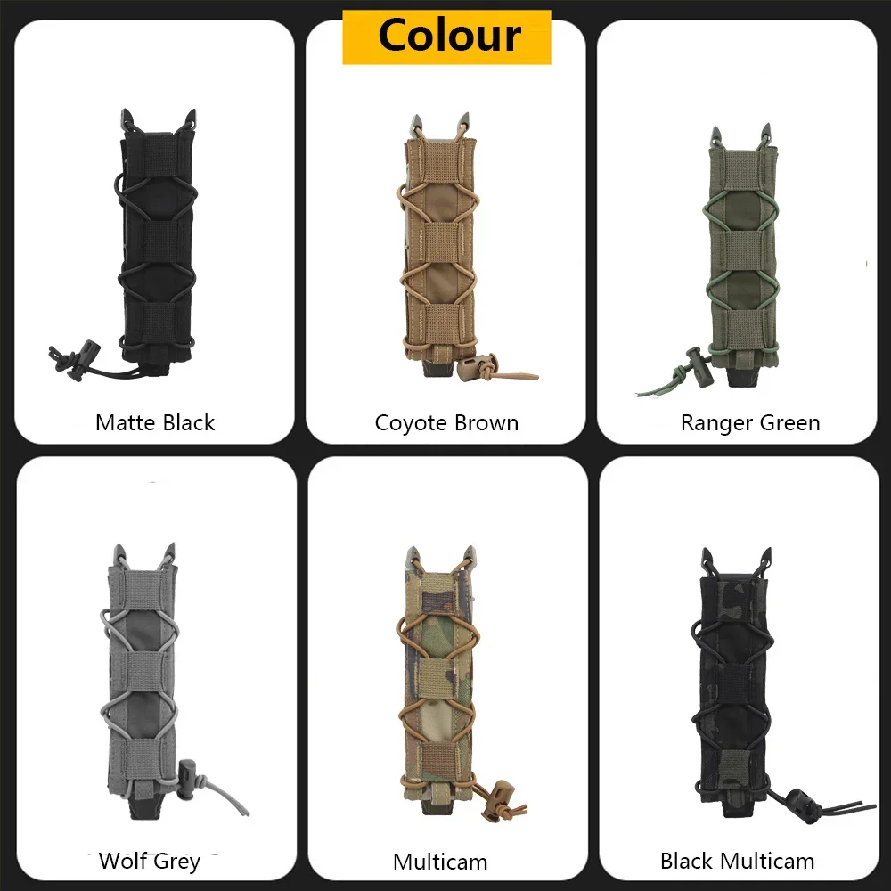 MP5 MP7 Mag Pouch 9 мм .45 Длинная сумка-держатель для магнитов Тактическая модульная сумка MOLLE Open Mag Pouch Carrier Hunting Air мягкие аксессуары (art.: 3920d41b61be3) - 3920d41b61be3