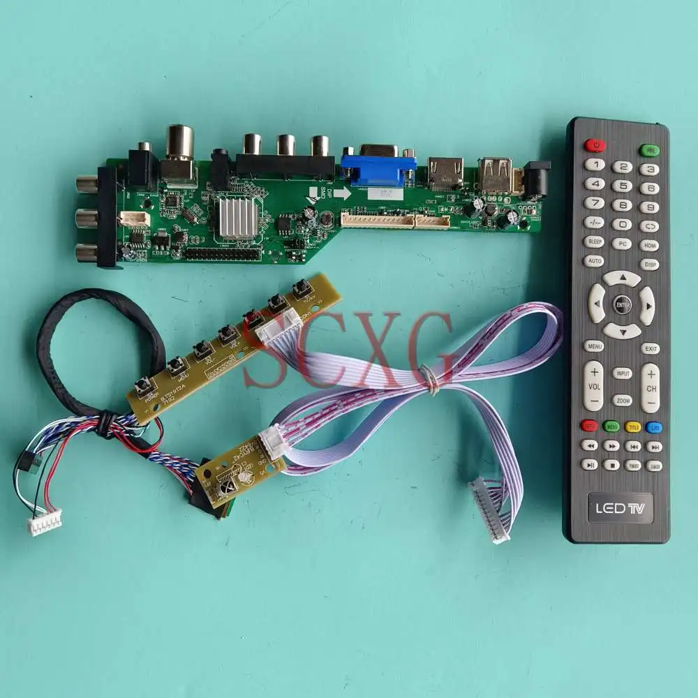 

Для ЖК-экрана LP173WD1-TLA1 1600 900 40 Pin LVDS 17,3 "VGA HDMI-совместимый USB AV цифровой сигнал DVB комплект платы управления драйвером