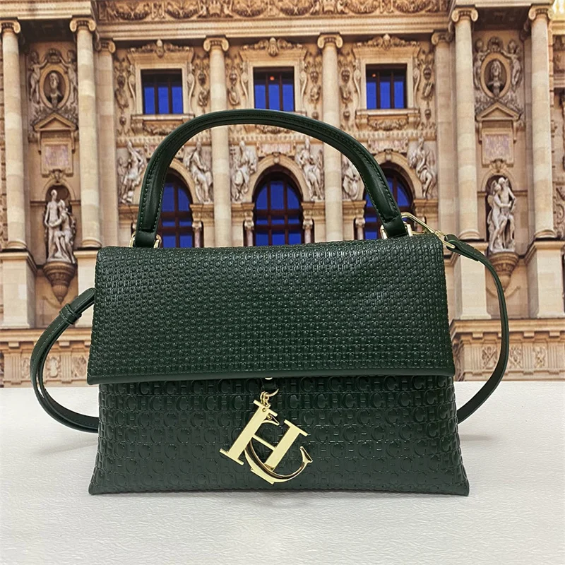 

2022 New Solid Color CH All-match Women's Shoulder Bags High Quality Women's Leather Handbags Luxury Designer Party Wallet Gg Cc