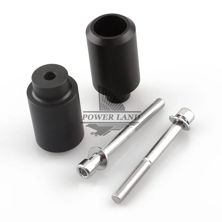 

1pair Motorcycle Parts No Cut Delrin Frame Slider Crash Frame Protector Black for Honda CBR 600/F4/F4i 1999-2006 Free Shipping