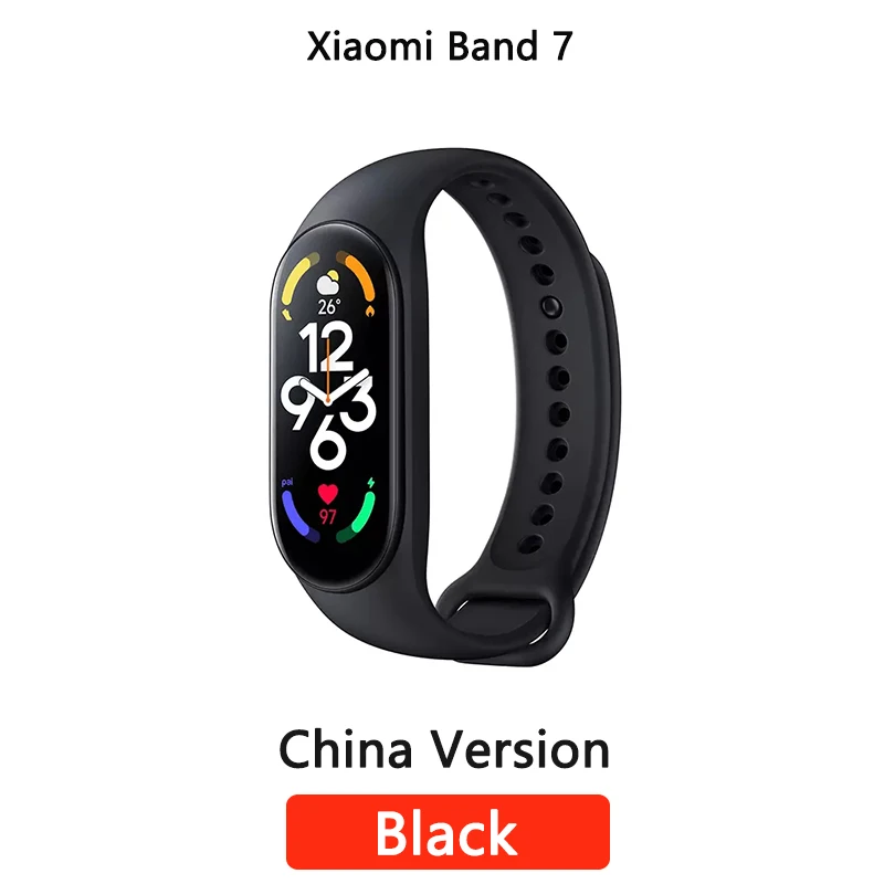 

Xiaomi Mi Band 7 Smart Bracelet 6 Color AMOLED 1.62" Screen 24h Blood Oxygen Fitness Traker 5AM Waterproof Free shipping Genuine