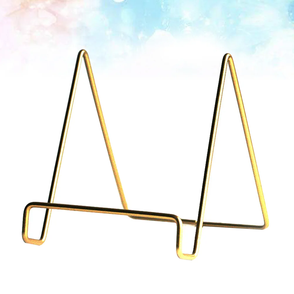 

Stand Holder Wire Display Metalbook Easel Bookends Desk Hometablet Broadcast Table Plate Decorative Cell Organizer