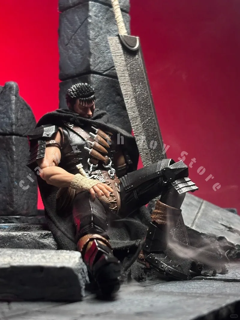 Фото Коллекционная аниме-фигурка Brotoys Berserker Guts LR012 в масштабе 1/12, подвижная, для взрослых коллекционеров и демонстрации №4