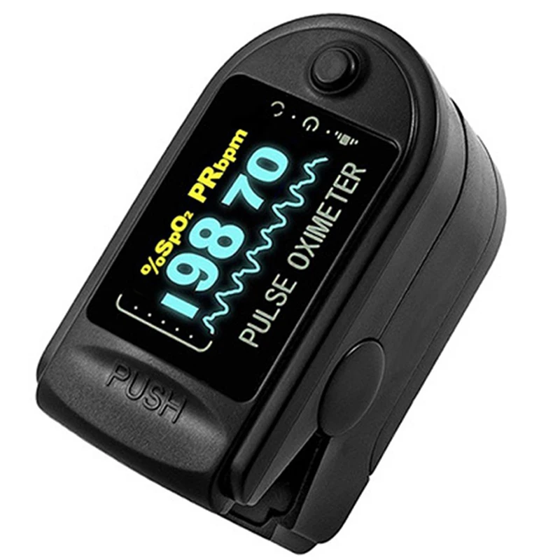 

Fingertip Digital Display Blood Oxygen Saturation Heart Rate Oximeter Finger Pulse Heart Rate Monitor Oximeter