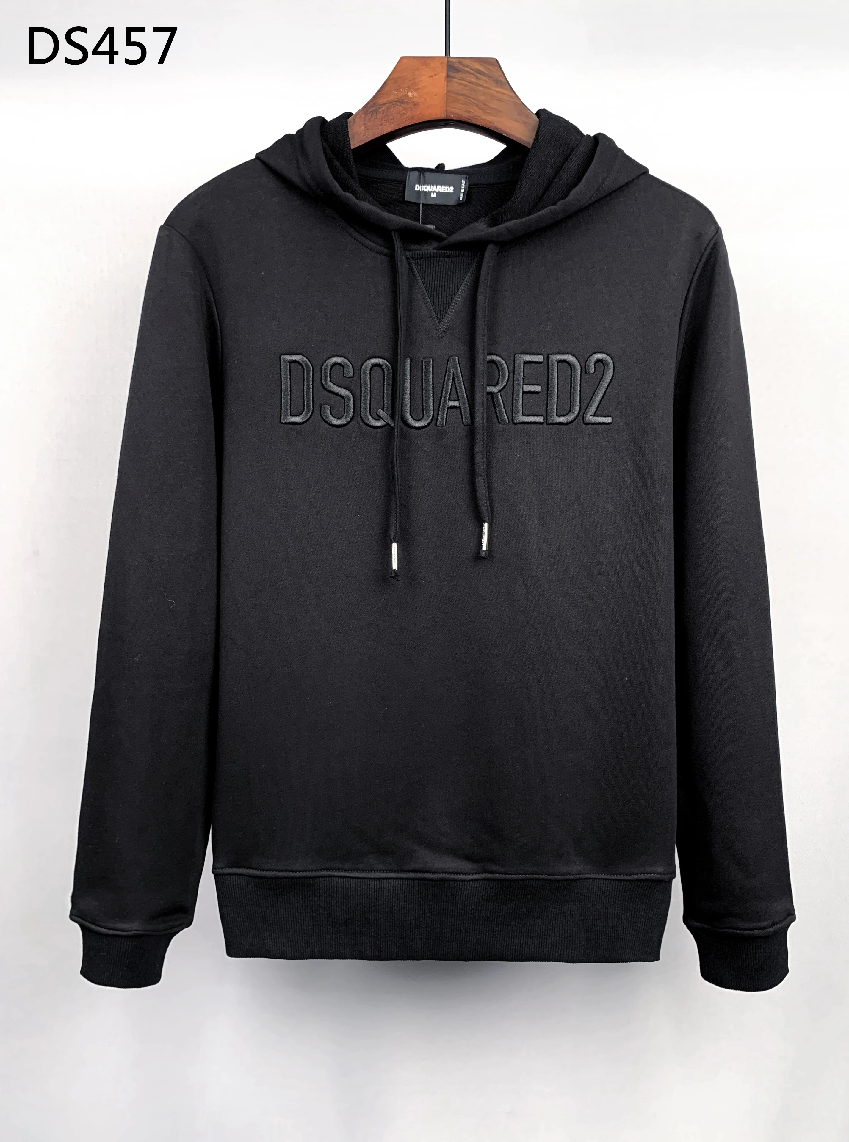 

Мужская брендовая Толстовка DSQUARED2 с Вышивкой Букв, толстовки, Рубашки, Топы, Мужская модная итальянская уличная одежда, черная верхняя одежд...