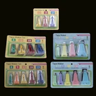 Приспособления для изготовления косой ленты, 5 размеров 6 мм, 9 мм, 12 мм, 18 мм, 25 мм