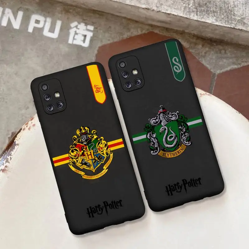 Купи Cute Cartoon Harry Potter Badge Phone Case For Samsung Galaxy Note 20 Ultra 7 8 9 10 Plus lite M31S M30S M51 M21 Soft Cover за 117 рублей в магазине AliExpress