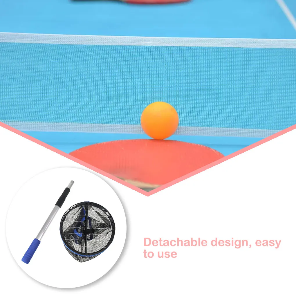 

Table Tennis Ball Picker Convenient Picking Net Multifunctional Lightweight Retriever Pickers Outdoor Training Sports