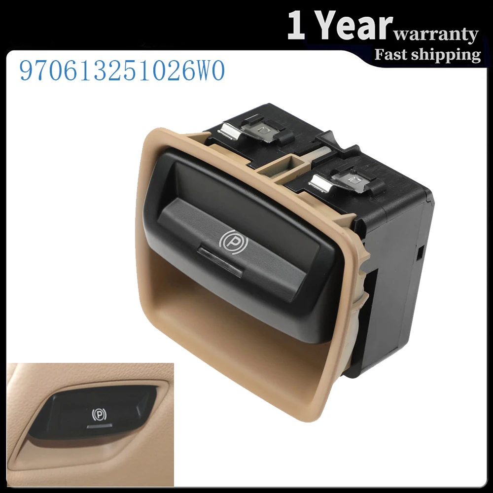 

Электронный переключатель управления стояночным тормозом для Porsche Panamella 970 2010-2016 Кнопка Ручного Тормоза 970613251025Q0 970613251026W0