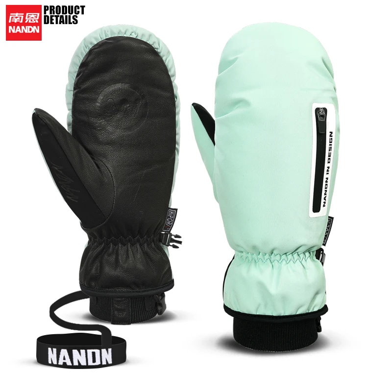 

NANDN лыжные перчатки, более водонепроницаемые термоперчатки для велоспорта, перчатки для спорта на открытом воздухе