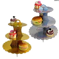 cup cake stand 3 tier cupcake stand paperboard solid cake stands diy cake cupcak