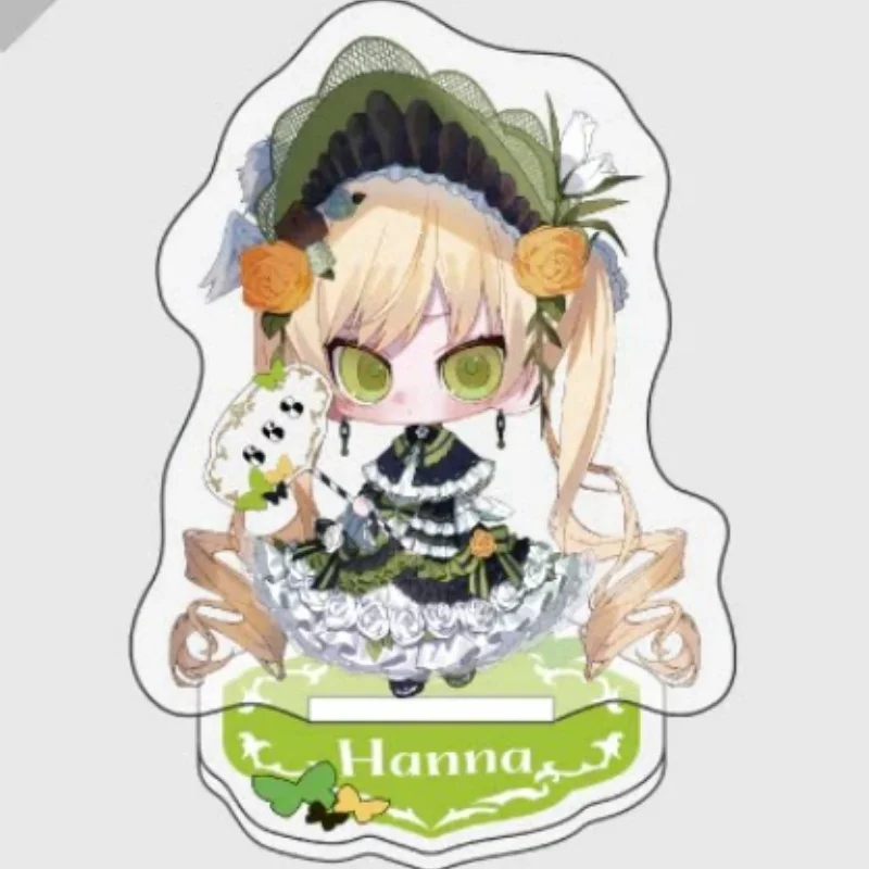 Фото Акриловая подставка-брелок Mahou Shoujo No Majo Saiban 10 см с Шери Такибаной, Куробе Нанокой, Саеки Мирией, настольное украшение №3