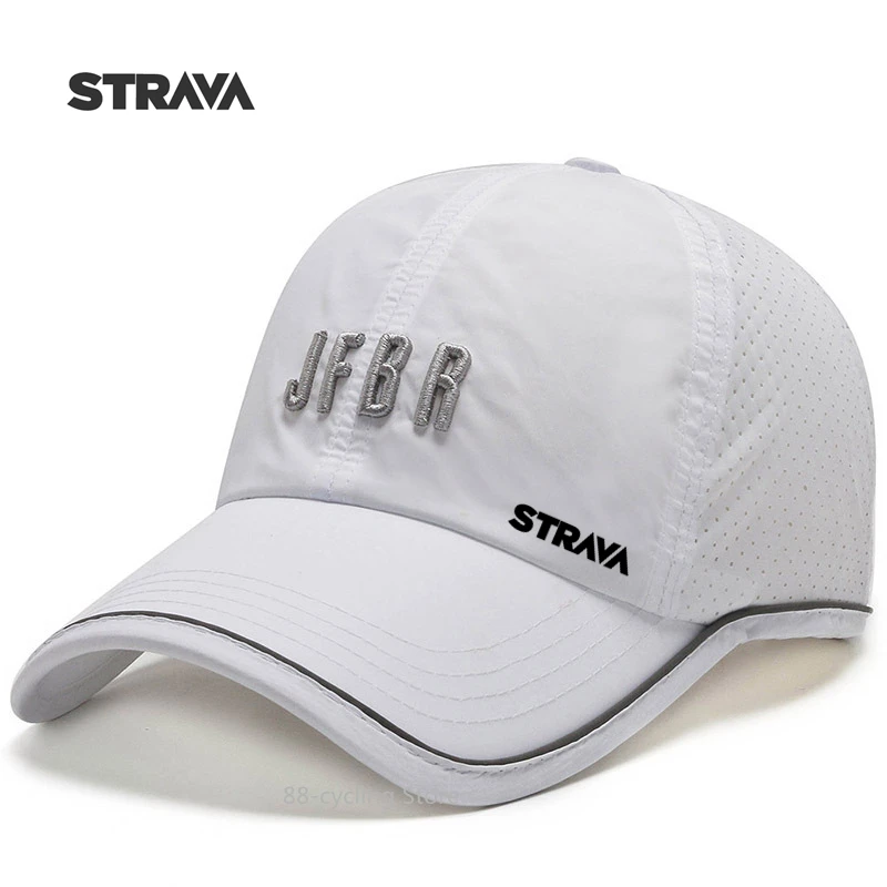 

Шляпа для велоспорта STRAVA, летняя новая шляпа от солнца, Спортивная дышащая поглощающая пот Регулируемая шляпа от солнца, бейсбольная кепка ...