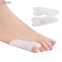 1pair little toe pinkie foot thumb for daily use hallux valgus silicone correction gel toe bunion guard foot care toe separator