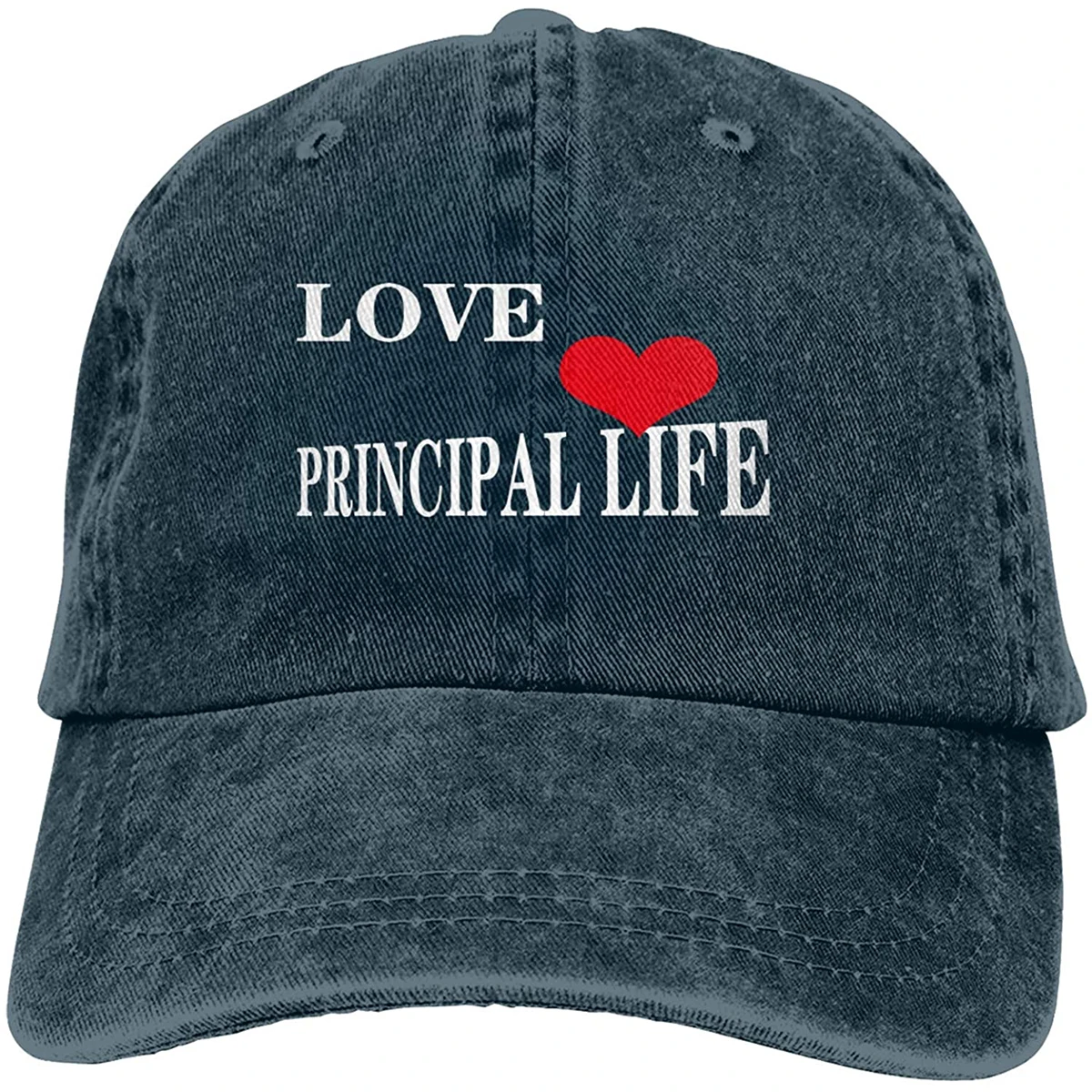

Love Principal Life Sports Denim Cap Adjustable Unisex Plain Baseball Cowboy Snapback Hat Sombrero De Mujer