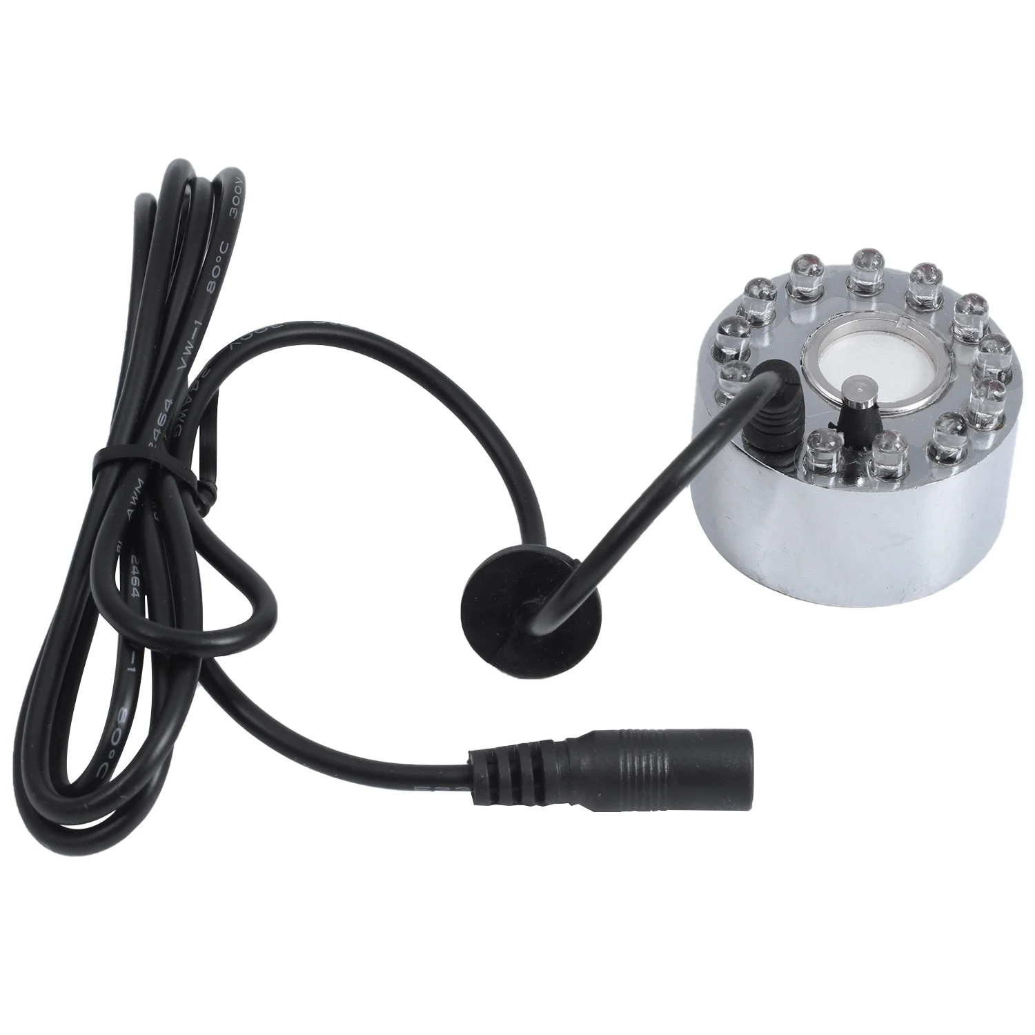 

Ультразвуковой генератор тумана, распылитель для фонтанов и прудов, 24 В, 12 Светодиодный, с адаптером