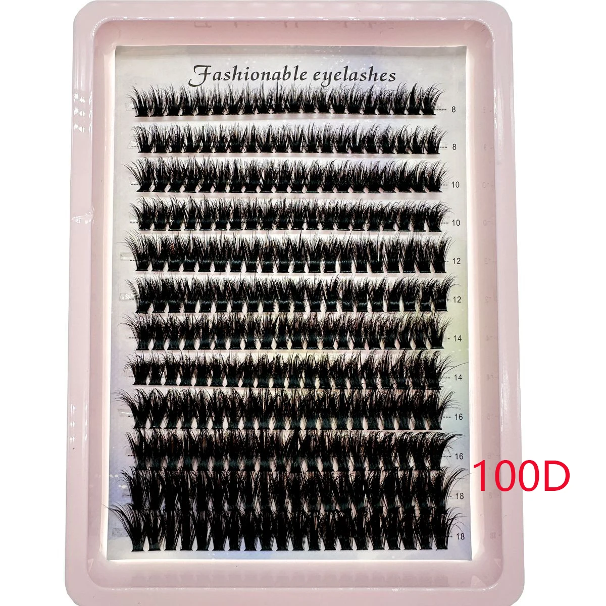Фото Новинка, 120/200/240 шт., D, пушистые толстые кластеры для ресниц, D завитки, тонкие отдельные ресницы, 30D-100, смешанные наращивание ресниц, накладные ресницы №4