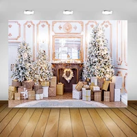 christmas theme photography background christmas tree fireplace portrait backdrops for photo studio props 22722 sd 02