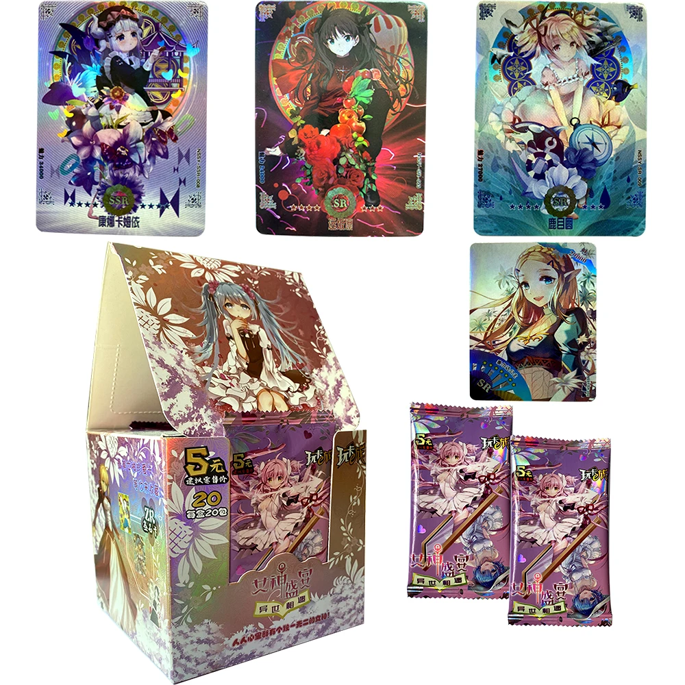 

Goddess Story Collection Cards Anime Amor Demon King Nobunaga PTR Rare Card Child Table Game Toys For Family Christmas Gifts