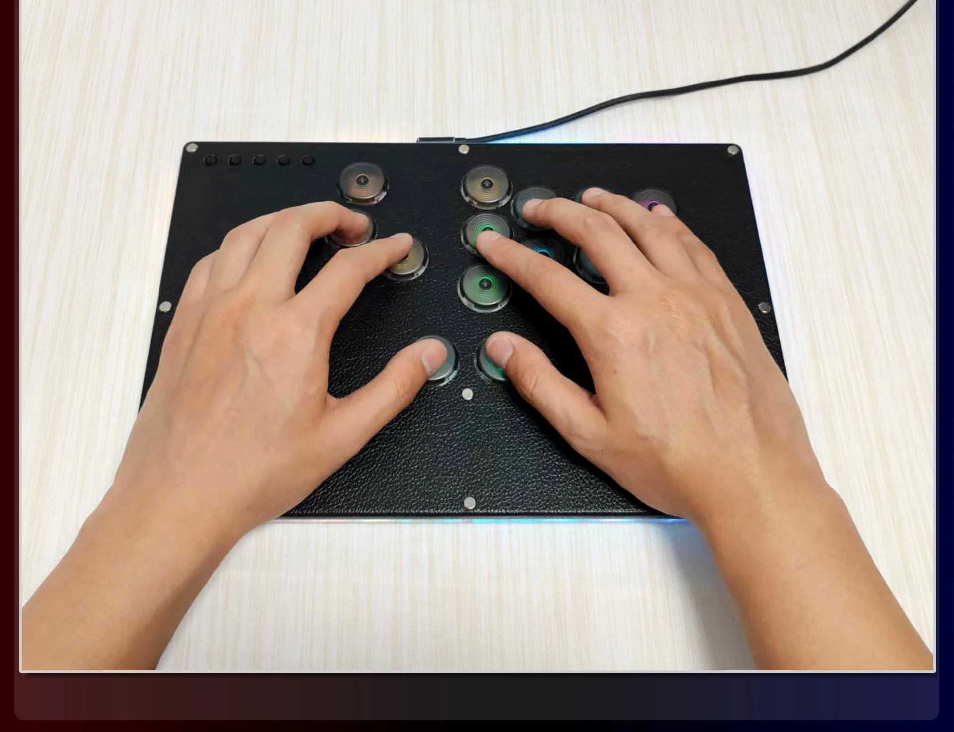 HUIXIN Hitbox Mini Series Fighting Game Джойстик Контроллер Аркадная боевая палка Настраиваемый