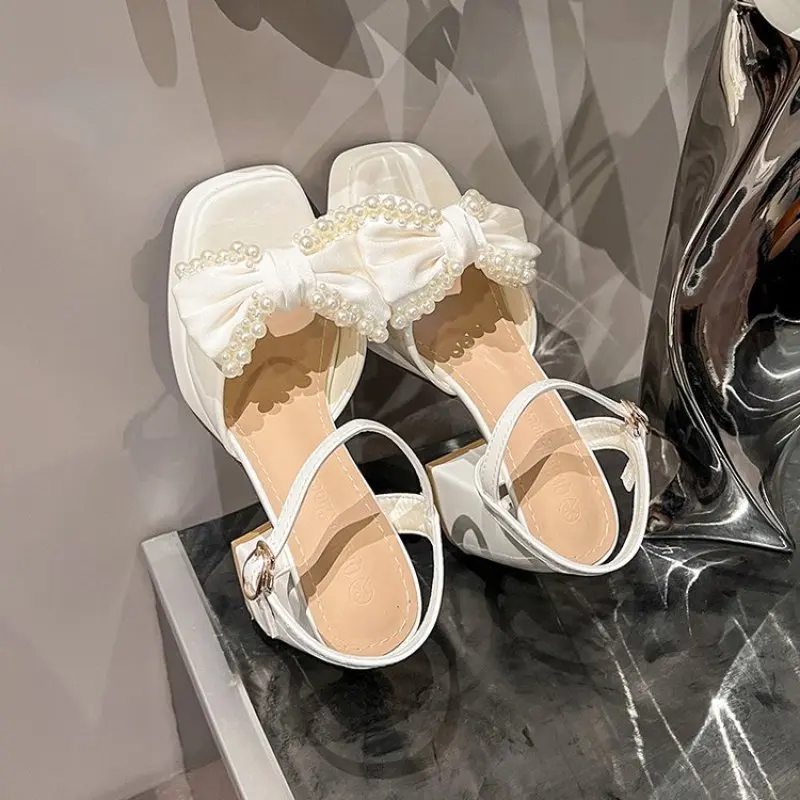 Brand New Platform Summer Simple High Heeled Women's Sandals Shoes Wedding Shoes Bridal Shoes Fashion Open-toed Sexy High Heels