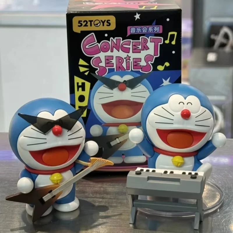 Подлинная 52 игрушки Doraemon слепая коробка концертный робот кукла-кошка игрушка для