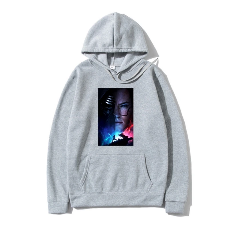 

Rey - Kylo Ren D23 - The Rise Of Skywalker Outerwear Black-Navy Men-W... Harajuku Hip Hop Hoody