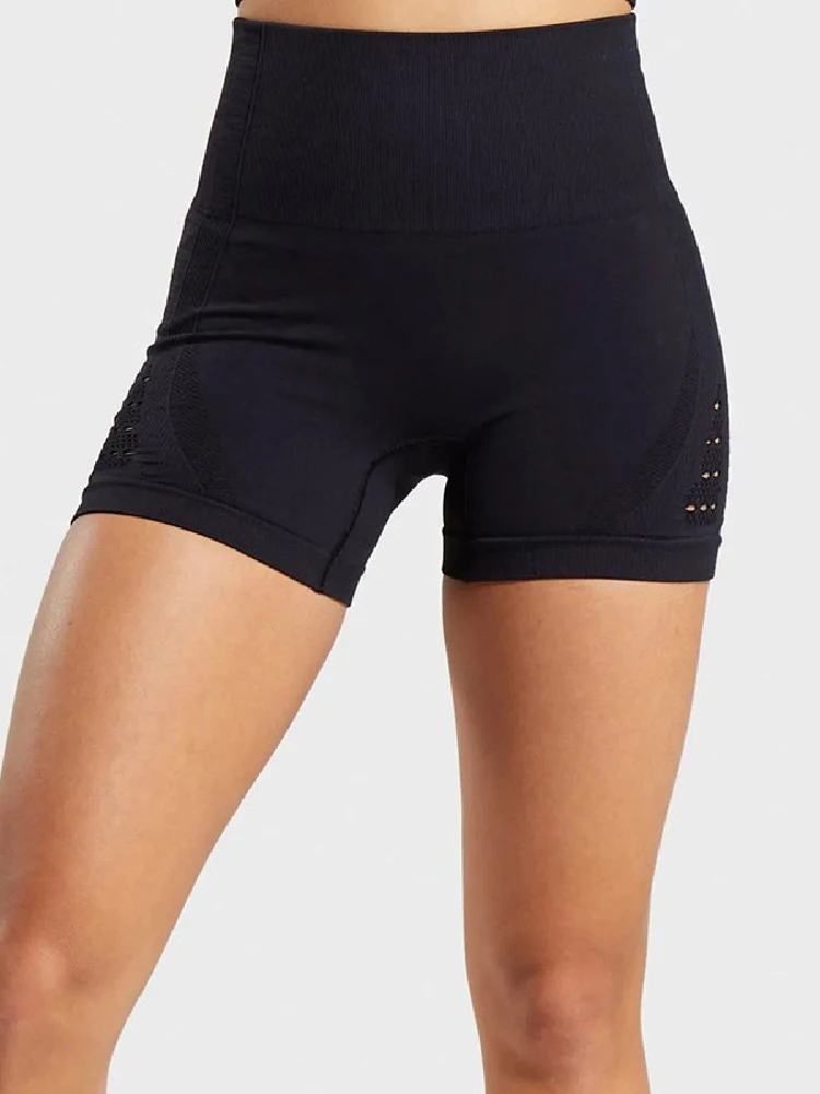 

New Yoga Shorts Women High Waist Slim Gym Short Pants Woman Seamless Yoga Leggings Female Fitness Pant Workout Running Clothing