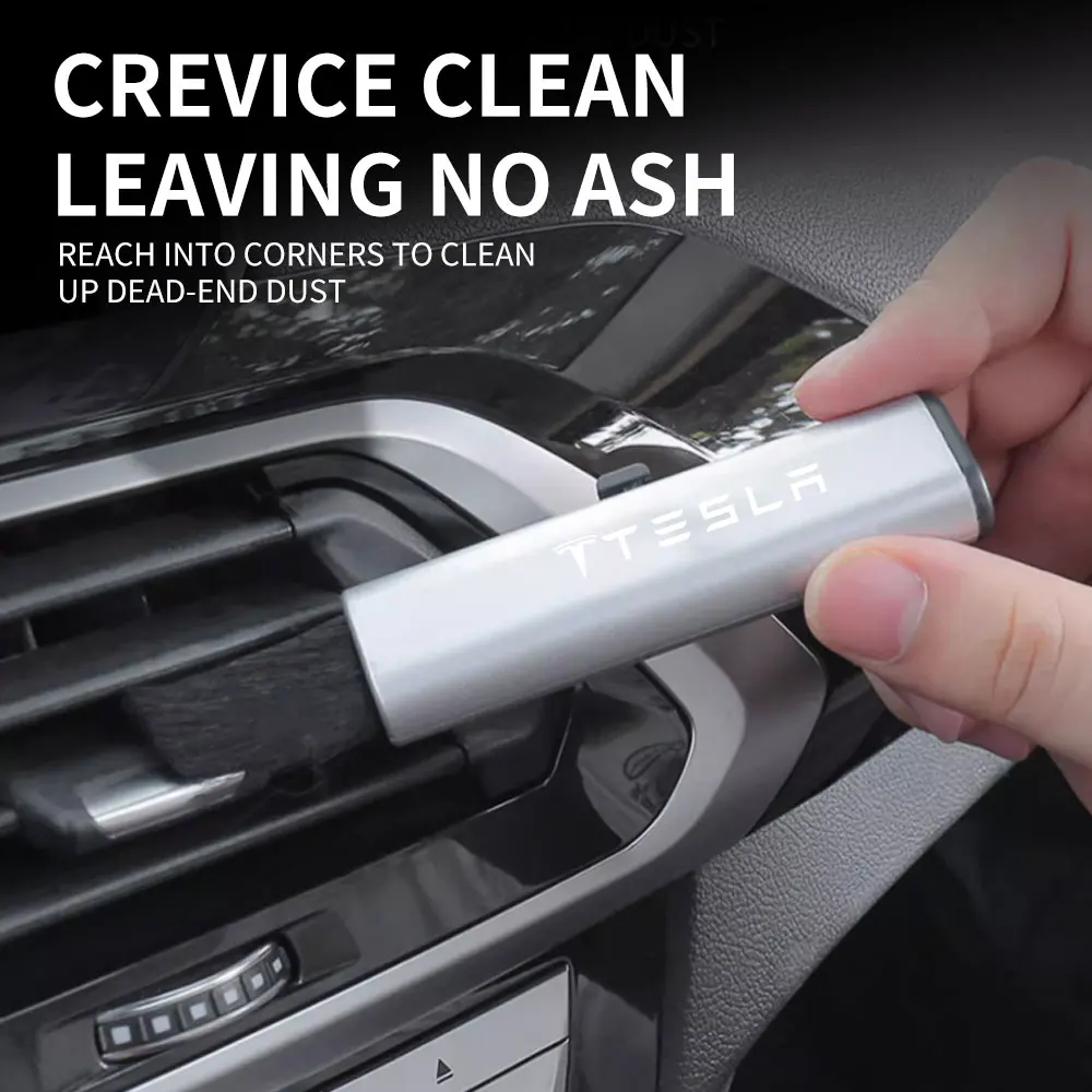 Щетка для удаления пыли автомобиля инструмент очистки салона Tesla Model Y 3 S X SAAB Hirsch