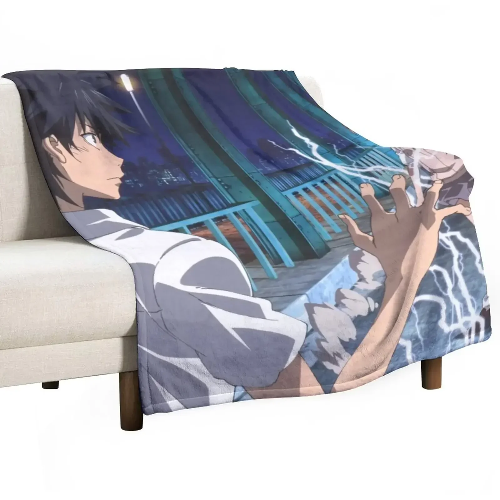 Серия Toaru — Misaka Mikoto &amp Kamijou Touma Throw Blanket одеяла и роскошные St